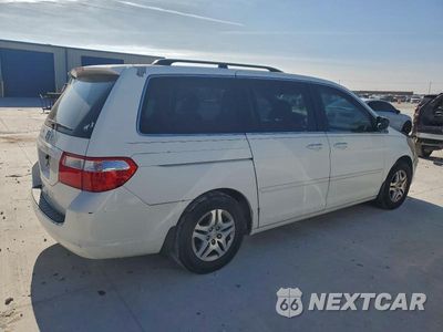 Trzecie zdjęcie samochodu z tyłu: 2007 HONDA ODYSSEY EX VIN:5FNRL38497B132032 - miniatura