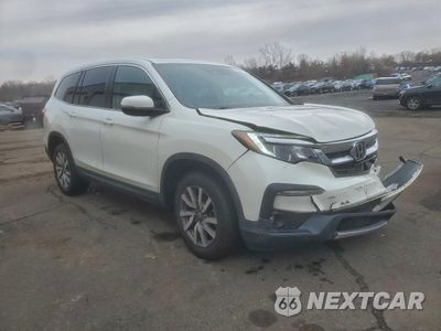 Czwarte zdjęcie samochodu z boku: 2019 HONDA PILOT EXL VIN:5FNYF6H41KB042824 - miniatura