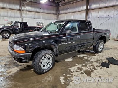 2002 DODGE DAKOTA QUAD SLT 1B7HG48Z42S670117 - główne zdjęcie licytacji z USA - miniatura