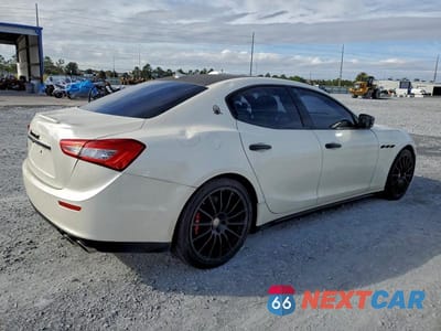 Trzecie zdjęcie samochodu z tyłu: 2016 MASERATI GHIBLI S VIN:ZAM57RTA6G1173547 - miniatura