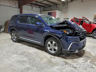 Czwarte zdjęcie samochodu z boku: 2025 HONDA PILOT EXL VIN:5FNYG1H47SB003008 - miniatura
