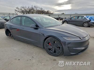 Czwarte zdjęcie samochodu z boku: 2024 TESLA MODEL 3 VIN:5YJ3E1ETXRF824321 - miniatura