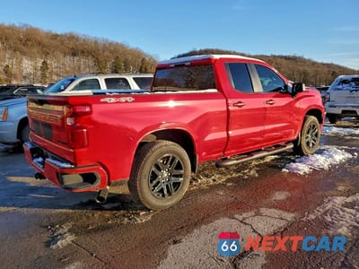 Trzecie zdjęcie samochodu z tyłu: 2026 CHEVROLET SILVERADO K1500 CUSTOM VIN:1GCRKBEK2TZ141840 - miniatura