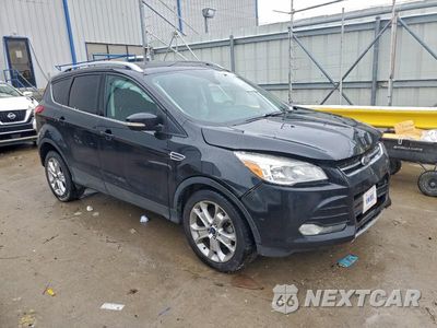 Czwarte zdjęcie samochodu z boku: 2014 FORD ESCAPE TITANIUM VIN:1FMCU9J95EUD67328 - miniatura