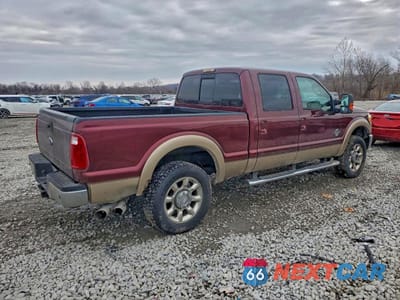 Trzecie zdjęcie samochodu z tyłu: 2011 FORD F250 SUPER DUTY VIN:1FT7W2BT9BEA22715 - miniatura