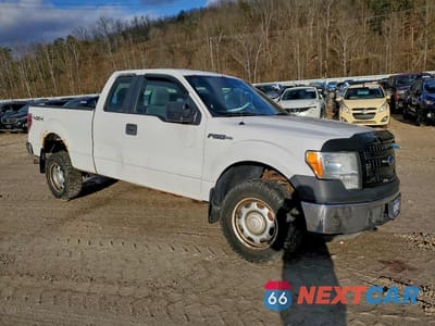 Czwarte zdjęcie samochodu z boku: 2014 FORD F150 SUPER CAB VIN:1FTFX1EF1EKE28213 - miniatura