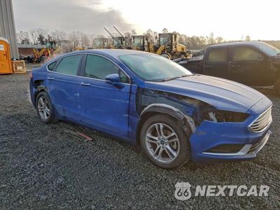 Czwarte zdjęcie samochodu z boku: 2018 FORD FUSION SE VIN:3FA6P0HD6JR127078 - miniatura