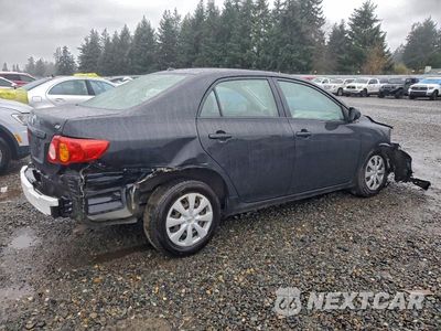 Trzecie zdjęcie samochodu z tyłu: 2009 TOYOTA COROLLA BASE VIN:JTDBL40E49J053830 - miniatura