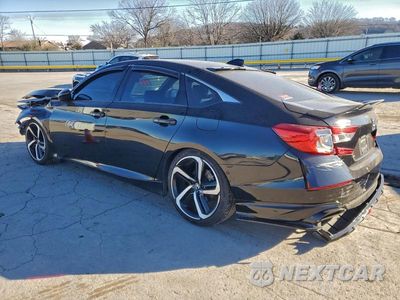 Drugie zdjęcie samochodu z przodu: 2018 HONDA ACCORD SPORT VIN:1HGCV1F31JA265464 - miniatura