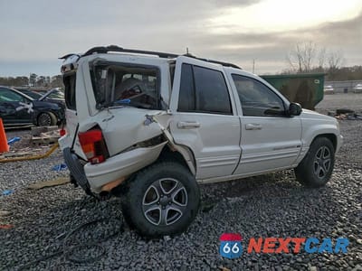 Trzecie zdjęcie samochodu z tyłu: 2000 JEEP GRAND CHEROKEE LIMITED VIN:1J4GW58N6YC227501 - miniatura