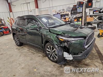 Czwarte zdjęcie samochodu z boku: 2023 TOYOTA COROLLA CROSS XLE VIN:7MUDAABG5PV077605 - miniatura
