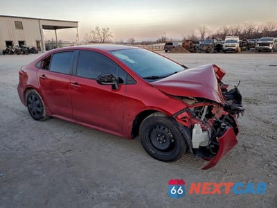 Czwarte zdjęcie samochodu z boku: 2021 TOYOTA COROLLA LE VIN:5YFEPMAE1MP215143 - miniatura