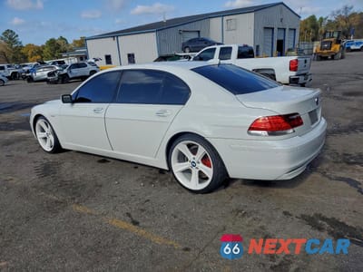 Drugie zdjęcie samochodu z przodu: 2006 BMW 750 LI VIN:WBAHN83506DT36501 - miniatura