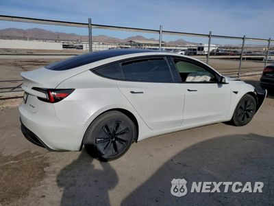 Trzecie zdjęcie samochodu z tyłu: 2025 TESLA MODEL 3 VIN:5YJ3E1EBXSF938526 - miniatura