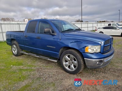 Czwarte zdjęcie samochodu z boku: 2005 DODGE RAM 1500 ST VIN:1D7HA18NX5S174049 - miniatura