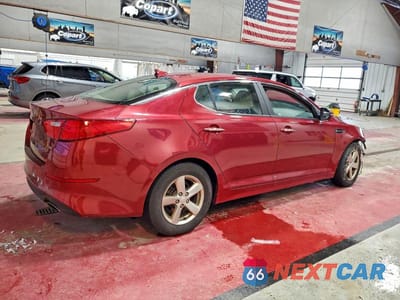 Trzecie zdjęcie samochodu z tyłu: 2015 KIA OPTIMA LX VIN:5XXGM4A70FG516730 - miniatura