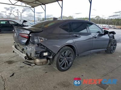 Trzecie zdjęcie samochodu z tyłu: 2023 ACURA TLX A-SPEC VIN:19UUB6F54PA002793 - miniatura
