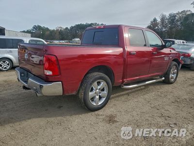 Trzecie zdjęcie samochodu z tyłu: 2018 RAM 1500 SLT VIN:1C6RR6LT6JS336674 - miniatura