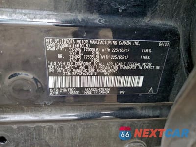 Zdjęcie 14 z 14 samochodu: 2023 TOYOTA RAV4 LE VIN:2T3K1RFVXPW263616 - miniatura
