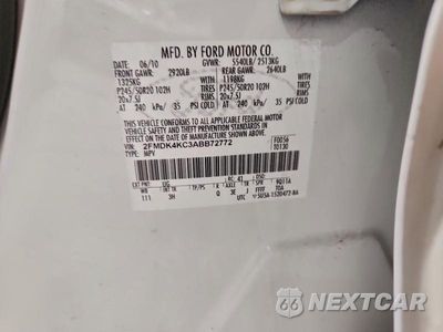Zdjęcie 13 z 13 samochodu: 2010 FORD EDGE LIMITED VIN:2FMDK4KC3ABB72772 - miniatura