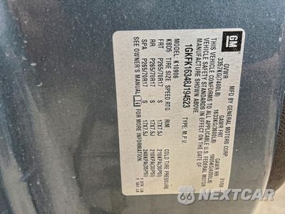 Zdjęcie 10 z 10 samochodu: 2008 GMC YUKON XL K1500 VIN:1GKFK16348J194523 - miniatura
