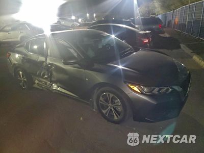 Czwarte zdjęcie samochodu z boku: 2020 NISSAN SENTRA SV VIN:3N1AB8CV7LY285748 - miniatura