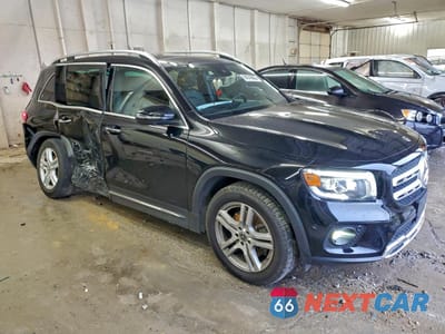 Czwarte zdjęcie samochodu z boku: 2022 MERCEDES-BENZ GLB 250 4MATIC VIN:W1N4M4HB5NW184156 - miniatura