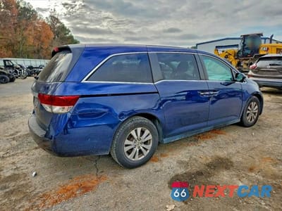 Trzecie zdjęcie samochodu z tyłu: 2016 HONDA ODYSSEY EXL VIN:5FNRL5H60GB110692 - miniatura