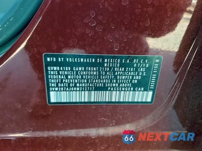 Zdjęcie 12 z 12 samochodu: 2017 VOLKSWAGEN JETTA VIN:3VW2B7AJ6HM212717 - miniatura