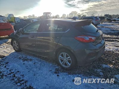 Drugie zdjęcie samochodu z przodu: 2017 CHEVROLET CRUZE LT VIN:3G1BE6SM9HS591259 - miniatura