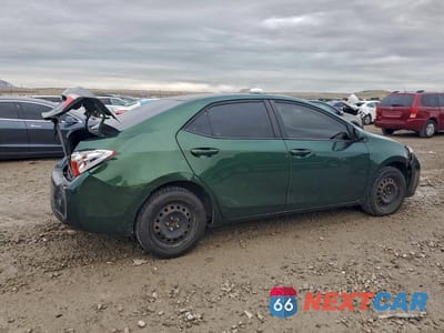 Trzecie zdjęcie samochodu z tyłu: 2016 TOYOTA COROLLA L VIN:2T1BURHE1GC560630 - miniatura