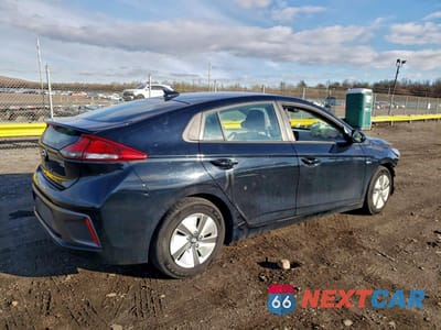 Trzecie zdjęcie samochodu z tyłu: 2020 HYUNDAI IONIQ BLUE VIN:KMHC65LC4LU225805 - miniatura