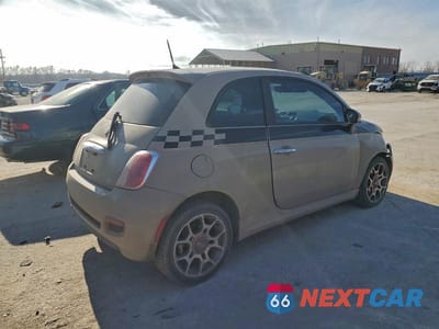 Trzecie zdjęcie samochodu z tyłu: 2012 FIAT 500 SPORT VIN:3C3CFFBR8CT109084 - miniatura