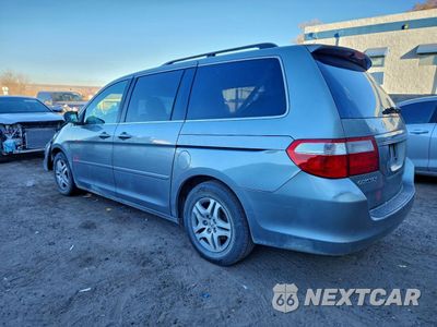 Drugie zdjęcie samochodu z przodu: 2006 HONDA ODYSSEY EXL VIN:5FNRL38666B044197 - miniatura