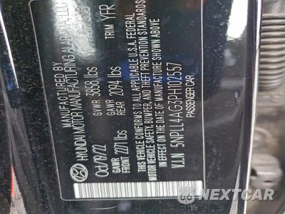 Zdjęcie 12 z 13 samochodu: 2023 HYUNDAI ELANTRA SE VIN:5NPLL4AG3PH102557 - miniatura