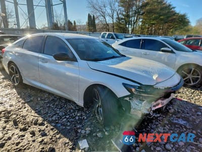 Czwarte zdjęcie samochodu z boku: 2022 HONDA ACCORD SPORT VIN:1HGCV1F34NA103950 - miniatura