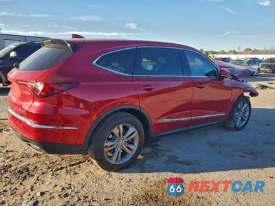 Trzecie zdjęcie samochodu z tyłu: 2024 ACURA MDX VIN:5J8YE1H3XRL003400 - miniatura
