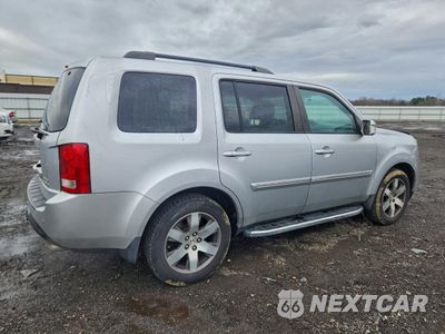 Trzecie zdjęcie samochodu z tyłu: 2013 HONDA PILOT TOURING VIN:5FNYF4H93DB065671 - miniatura