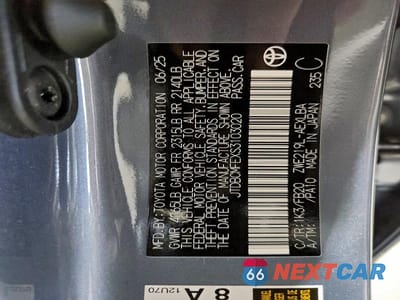 Zdjęcie 12 z 12 samochodu: 2025 TOYOTA COROLLA LE VIN:JTDBCMFEXS3103020 - miniatura