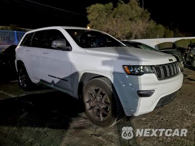 Czwarte zdjęcie samochodu z boku: 2021 JEEP GRAND CHEROKEE LIMITED VIN:1C4RJEBG0MC783272 - miniatura