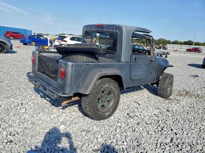 Trzecie zdjęcie samochodu z tyłu: 2004 JEEP WRANGLER / TJ SPORT VIN:1J4FA49S04P799515 - miniatura