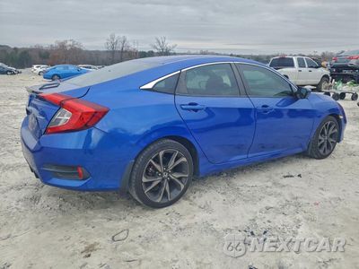 Trzecie zdjęcie samochodu z tyłu: 2019 HONDA CIVIC SPORT VIN:2HGFC2F84KH586535 - miniatura