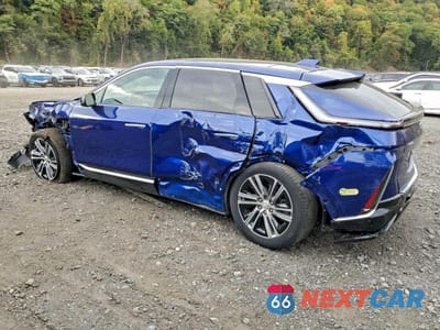 Drugie zdjęcie samochodu z przodu: 2024 CADILLAC LYRIQ LUXURY VIN:1GYKPPRL0RZ139476 - miniatura
