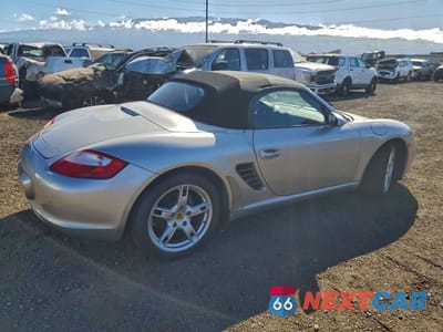 Trzecie zdjęcie samochodu z tyłu: 2008 PORSCHE BOXSTER VIN:WP0CA29818U712357 - miniatura