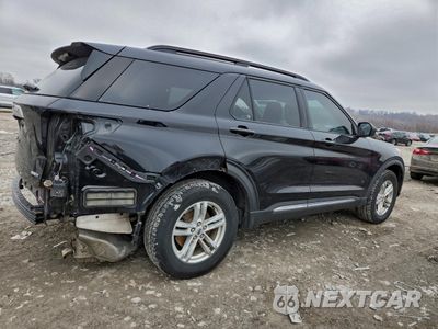 Trzecie zdjęcie samochodu z tyłu: 2020 FORD EXPLORER XLT VIN:1FMSK8DHXLGD16756 - miniatura