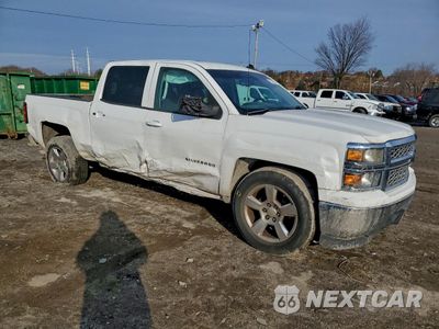 Czwarte zdjęcie samochodu z boku: 2014 CHEVROLET SILVERADO C1500 LT VIN:3GCPCREC9EG189120 - miniatura