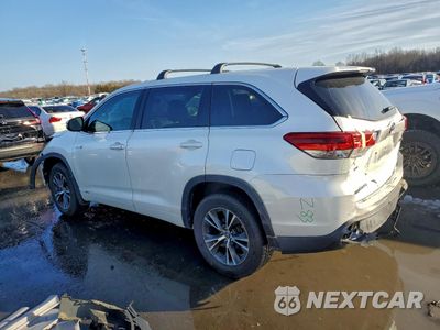 Drugie zdjęcie samochodu z przodu: 2017 TOYOTA HIGHLANDER HYBRID VIN:5TDBGRFH7HS028652 - miniatura