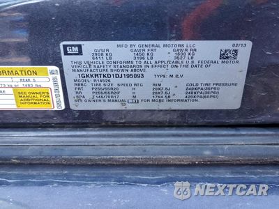 Zdjęcie 13 z 13 samochodu: 2013 GMC ACADIA DENALI VIN:1GKKRTKD1DJ195093 - miniatura