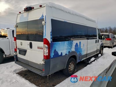 Trzecie zdjęcie samochodu z tyłu: 2016 RAM PROMASTER 3500 3500 HIGH VIN:3C6URVUG6GE134273 - miniatura