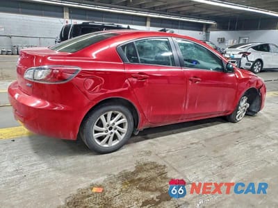 Trzecie zdjęcie samochodu z tyłu: 2013 MAZDA 3 I VIN:JM1BL1V7XD1830772 - miniatura